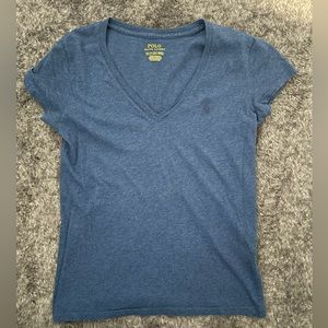 Ralph Lauren Blue V-Neck XS